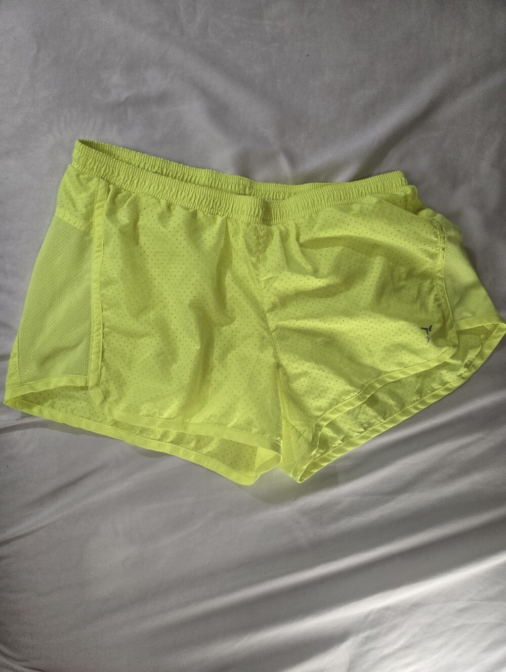 Old Navy Neon Yellow Athletic Shorts